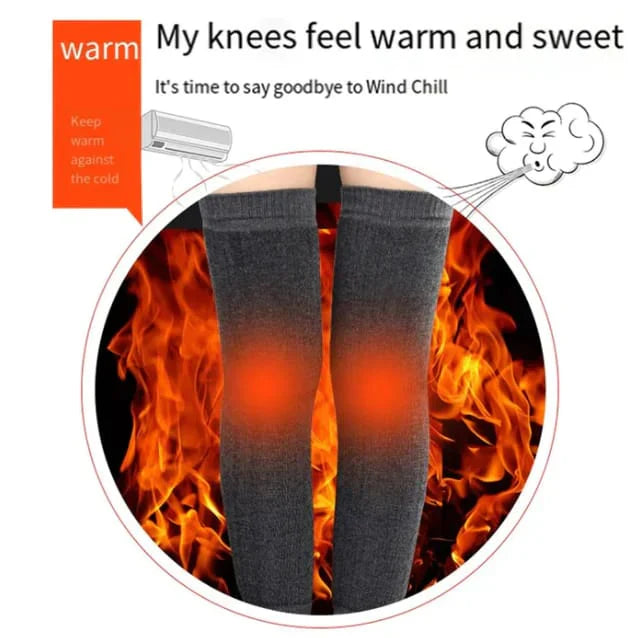2 Pieces Wool Knee Warmers For Men & Women (100% exact same product & quality)