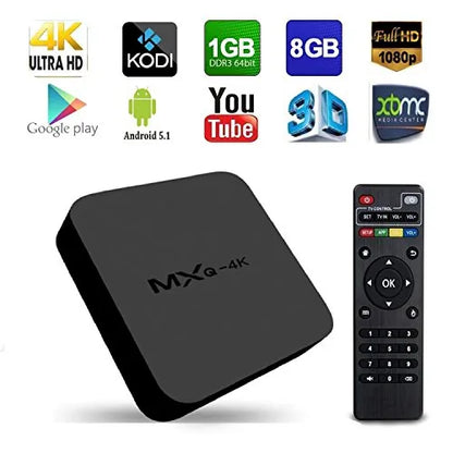 🔥 Android TV Box – Convert Any TV into a Smart Android TV | 1500+ Free Channels | Open Parcel Before Payment