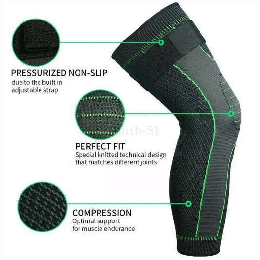 Full length Medicated Knee pad for Pain Relief, Braces & Walking